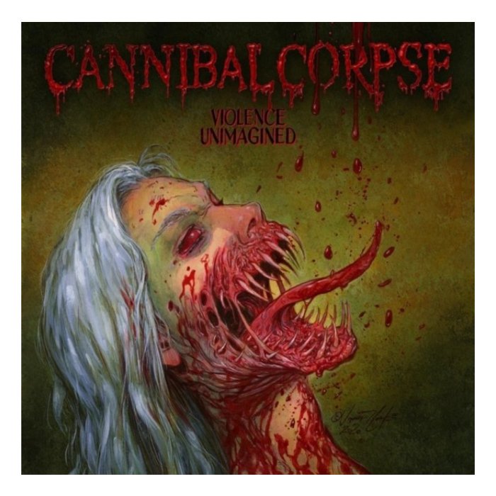 CANNIBAL CORPSE - VIOLENCE UNIMAGINED (CLEAR W/ BLUE COLOR-IN-COLOR VINYL)