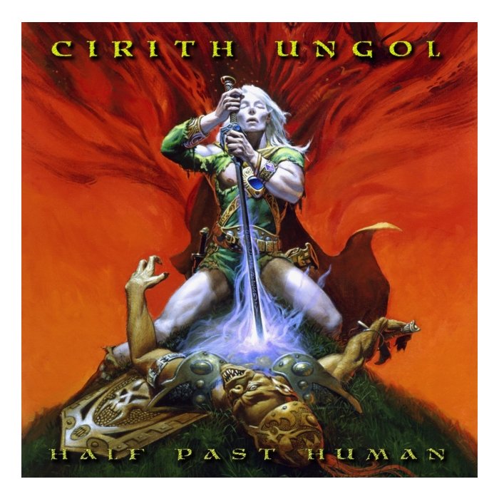 CIRITH UNGOL - HALF PAST HUMAN (DARK RED MARBLE VINYL)