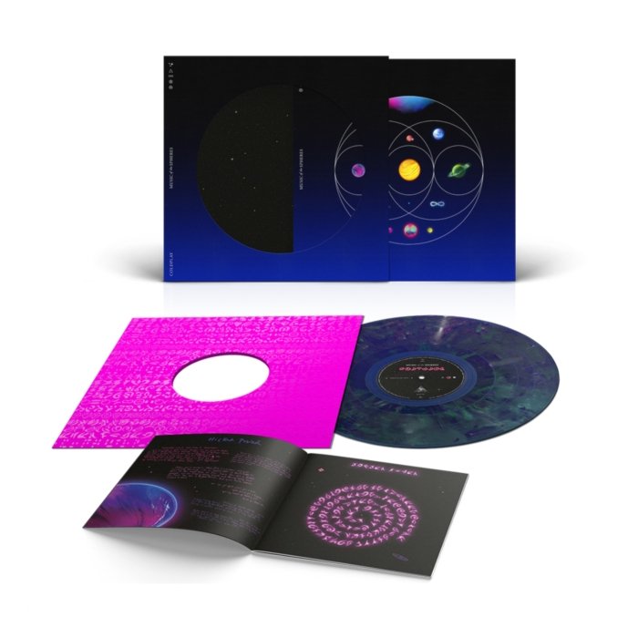 COLDPLAY - MUSIC OF THE SPHERES (RECYCLED COLORED VINYL)