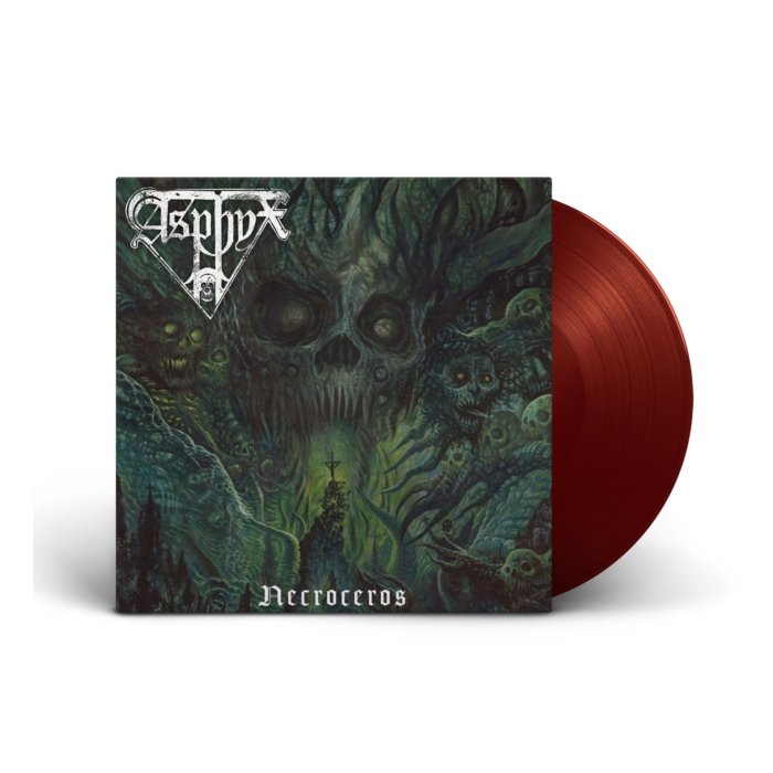 ASPHYX - NECROCEROS (BRICK RED VINYL) (I)