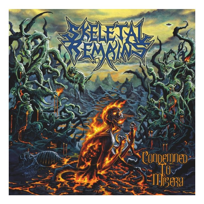 SKELETAL REMAINS - CONDEMNED TO MISERY (180G/REISSUE)