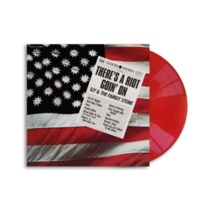 SLY & THE FAMILY STONE - THERE’S A RIOT GOIN ON (RED VINYL)