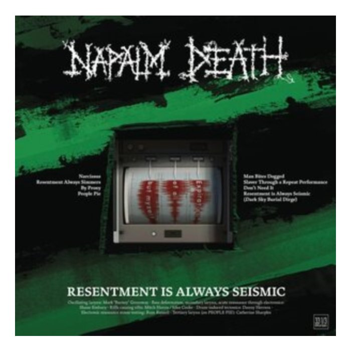 NAPALM DEATH - RESENTMENT IS ALWAYS SEISMIC - A FINAL THROW OF THROES