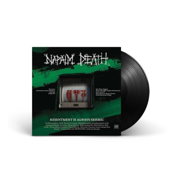 NAPALM DEATH - RESENTMENT IS ALWAYS SEISMIC - A FINAL THROW OF THROES