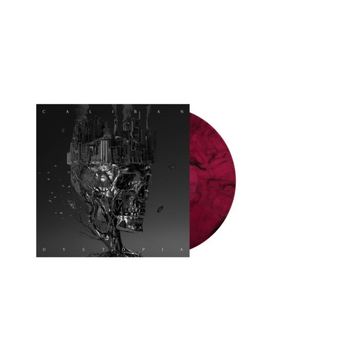 CALIBAN - DYSTOPIA (TRANSPARENT PINK-BLACK MARBLED VINYL)