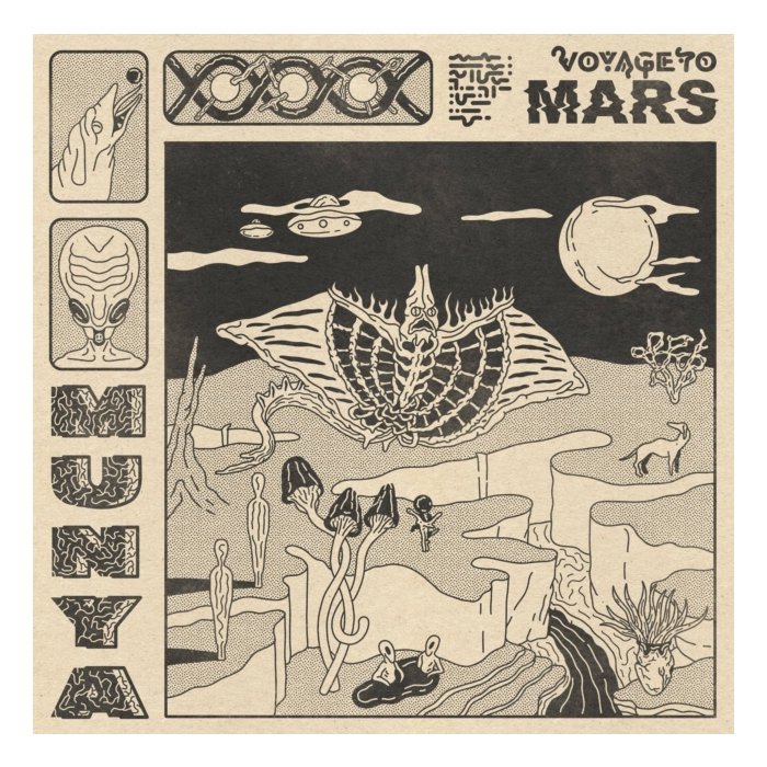 MUNYA - VOYAGE TO MARS (SUNBURST ORANGE VINYL)