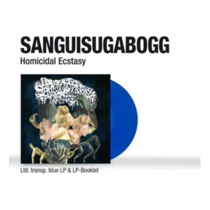 SANGUISUGABOGG - HOMICIDAL ECSTASY (180G/TRANSPARENT BLUE VINYL)