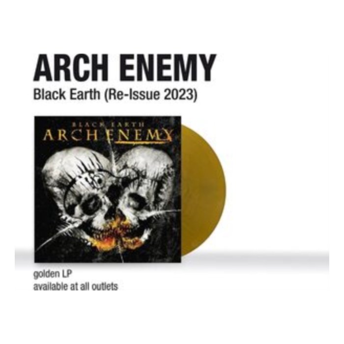 ARCH ENEMY - BLACK EARTH (SILVER VINYL)