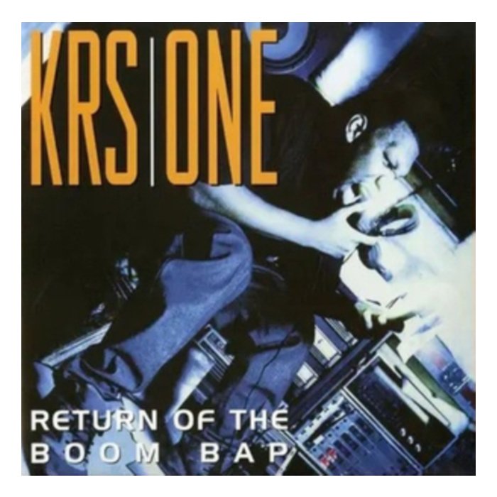 KRS-ONE - RETURN OF THE BOOM BAP (BLUE SWIRL & ORANGE SWIRL COLORED VINYL)