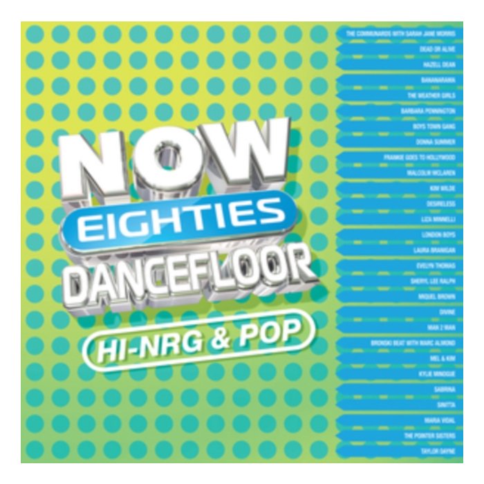 VARIOUS ARTISTS - NOW THAT'S WHAT I CALL 80S DANCEFLOOR: HI-NRG & POP (2LP/GREEN & BLUE VINYL)