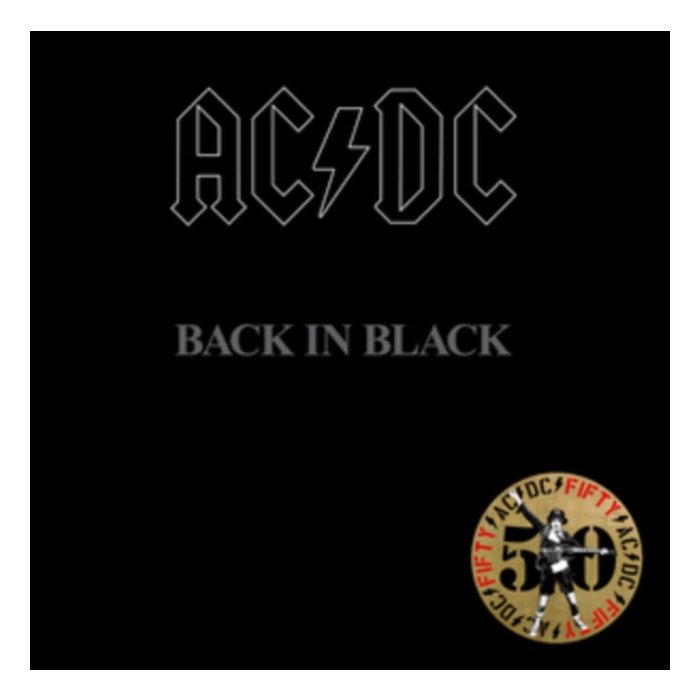 AC/DC - BACK IN BLACK (GOLD METALLIC VINYL)