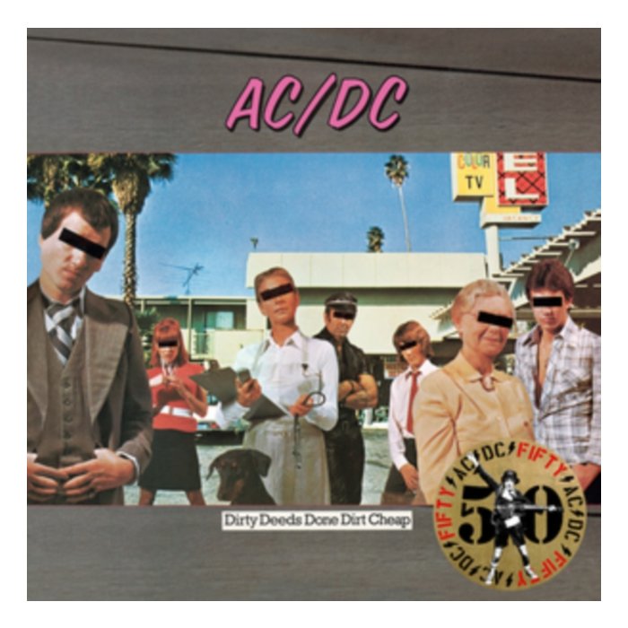 AC/DC - DIRTY DEEDS DONE DIRT CHEAP (GOLD METALLIC VINYL)