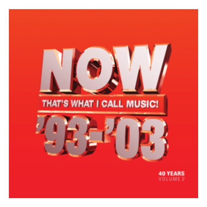 VARIOUS ARTISTS - NOW THAT'S WHAT I CALL 40 YEARS (3LP/COLOURED VINYL)