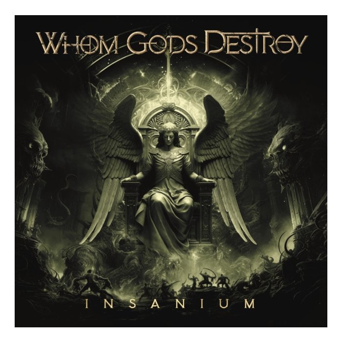 WHOM GODS DESTROY - INSANIUM (CUSTARD VINYL/2LP/US VERSION)