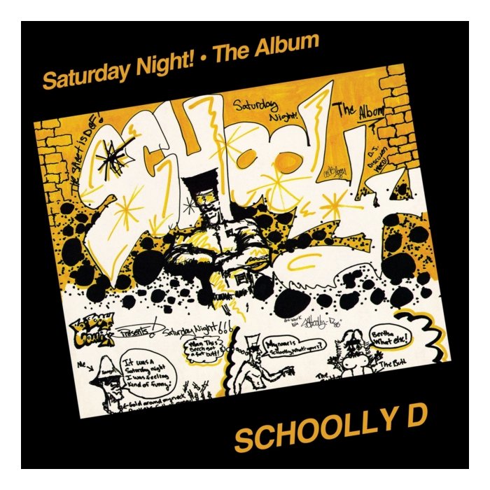 SCHOOLLY D - SATURDAY NIGHT! - THE ALBUM (LEMON PEPPER VINYL) (RSD)