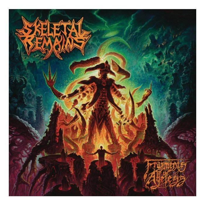 SKELETAL REMAINS - FRAGMENTS OF THE AGELESS  (OPAQUE SPRING GREEN VINYL)