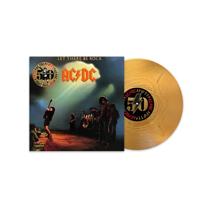 AC/DC - LET THERE BE ROCK (50TH ANNIVERSARY/GOLD COLOR VINYL)