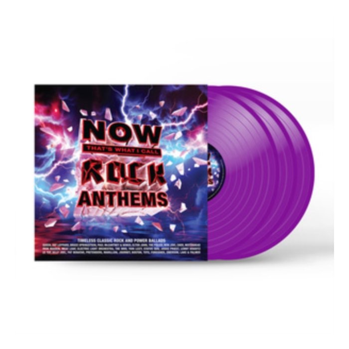 VARIOUS ARTISTS - NOW! THAT'S WHAT I CALL ROCK ANTHEMS (3LP/PURPLE VINYL)