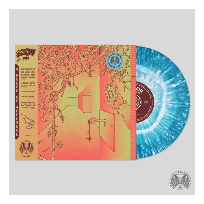 HOOVERIII - ROUND OF APPLAUSE (OCEAN BLUE W/ BONE SPLATTER VINYL) (I)