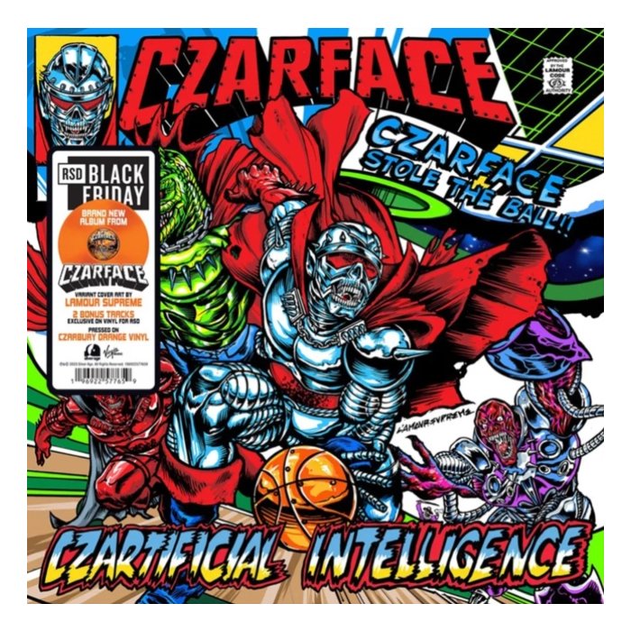 CZARFACE - CZARTIFICIAL INTELLIGENCE (STOLE THE BALL EDITION) (CZARBURY ORANGE VINYL) (RSD)