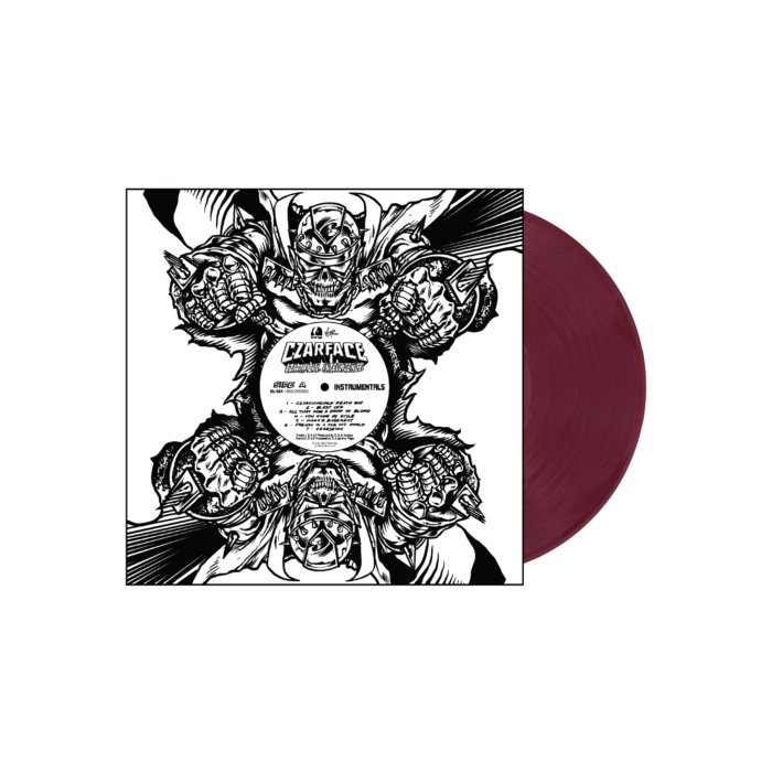 CZARFACE - CZARTIFICIAL INTELLIGENCE (INSTRUMENTALS) (CZARVARD CRIMSON VINYL) (RES ESSENTIAL)