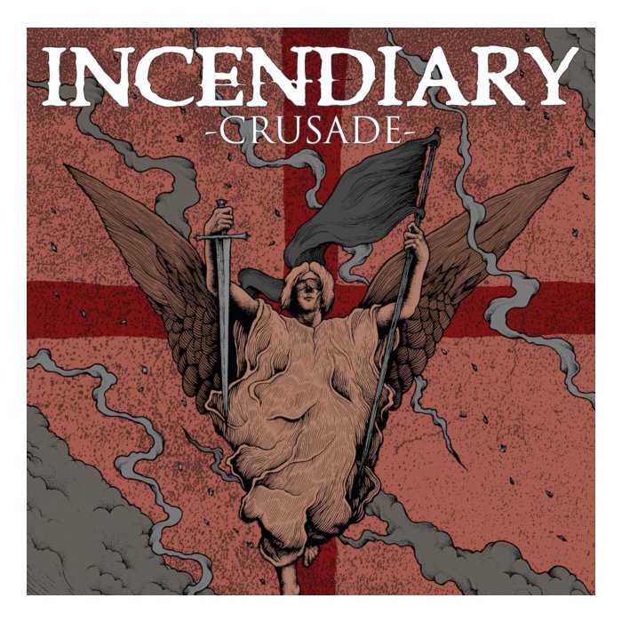 INCENDIARY - CRUSADE (CLOUDY RED VINYL)