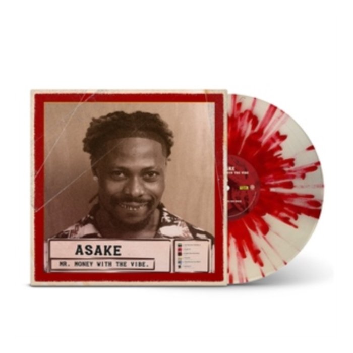 ASAKE - MR. MONEY WITH THE VIBE (WHITE/RED VINYL)