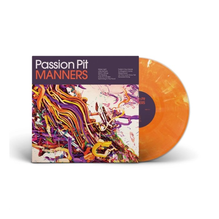 PASSION PIT - MANNERS (15TH ANNIVERSARY) (ORANGE MARBLE VINYL) (I)