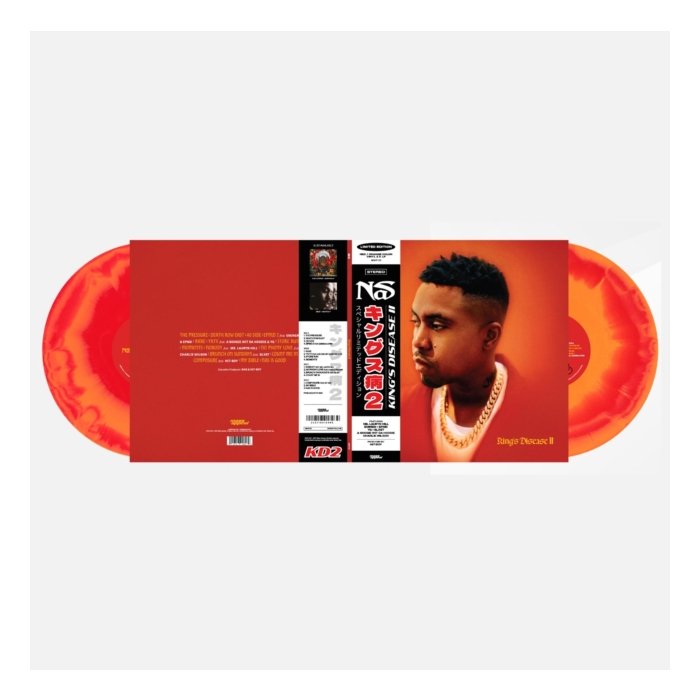 NAS - KING'S DISEASE II (RED & TANGERINE COLORED VINYL/2LP)