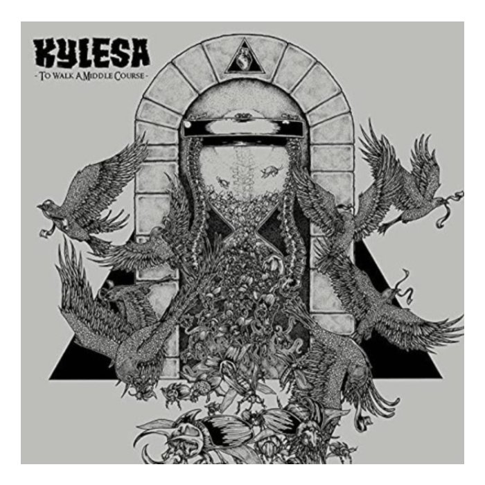 KYLESA - TO WALK A MIDDLE COURSE (TRANSPARENT BACK BLUE-FUCSIA VINYL)