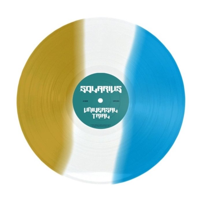 SOLARIUS - UNIVERSAL TRIAL (STRIPED GOLD/TRANSPARENT/BLUE VINYL)