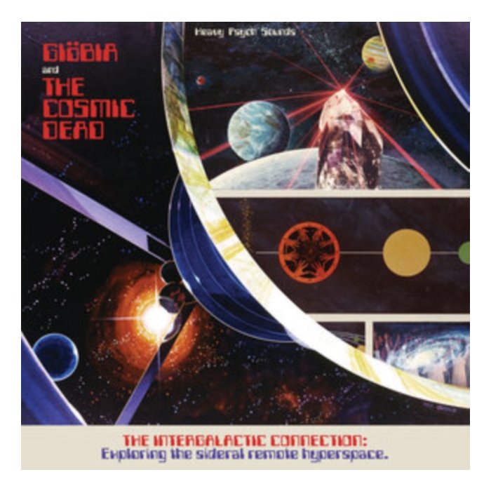 GIOBIA; THE COSMIC DEAD - INTERGALACTIC CONNECTION – EXPLORING THE SIDERAL REMOTE HYPERSPACE (SPLIT RED/BLUE VINYL)