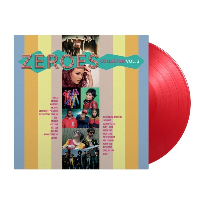 VARIOUS ARTISTS - ZEROES COLLECTED: VOL. 2 (2LP/LIMITED/RED VINYL/180G/INSERT/NUMBERED)