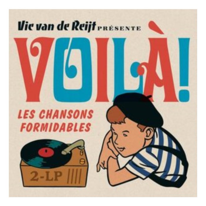 VARIOUS ARTISTS - VOILA! LES CHANSONS FORMIDABLES (BLUE & RED VINYL/2LP)