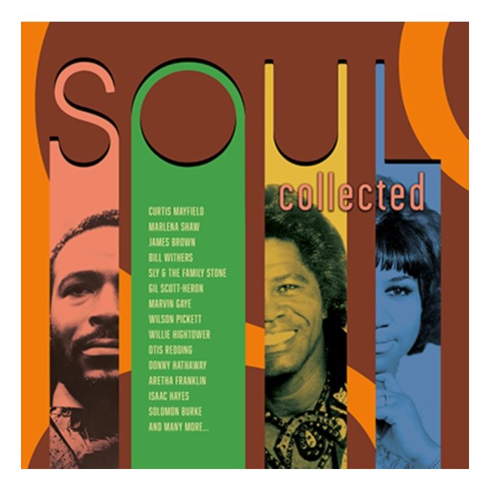 VARIOUS ARTISTS - SOUL COLLECTED (1 YELLOW & 1 ORANGE VINYL/180G/2LP)