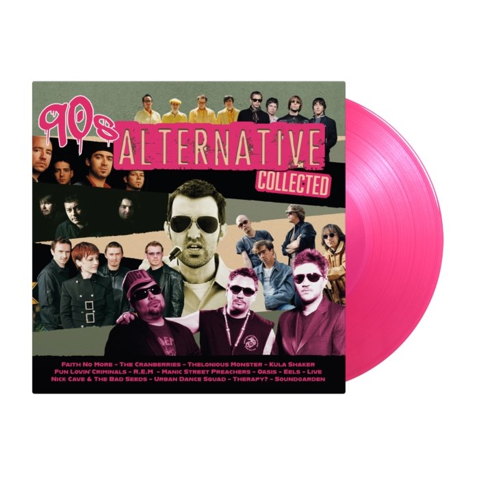 VARIOUS ARTISTS - 90'S ALTERNATIVE COLLECTED (2LP/TRANSLUCENT MAGENTA VINYL/180G)