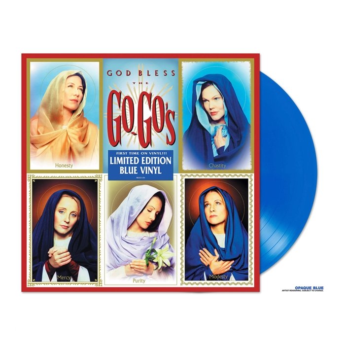 GO-GO'S - GOD BLESS THE GO-GO'S (OPAQUE BLUE VINYL)