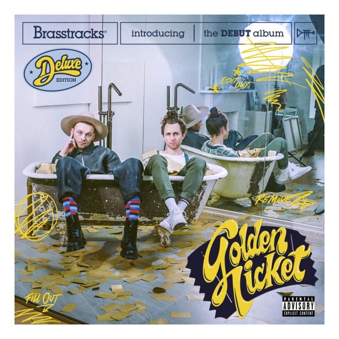 BRASSTRACKS - GOLDEN TICKET (2LP/DELUXE EDITION)