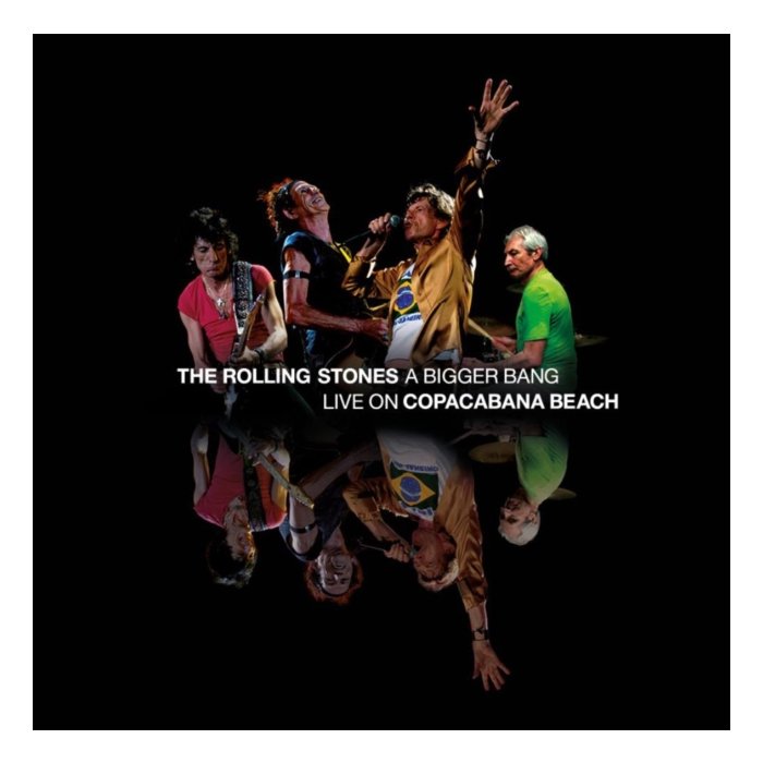 ROLLING STONES - BIGGER BANG LIVE ON COPACABANA BEACH (MULTI COLOR VINYL/3LP)