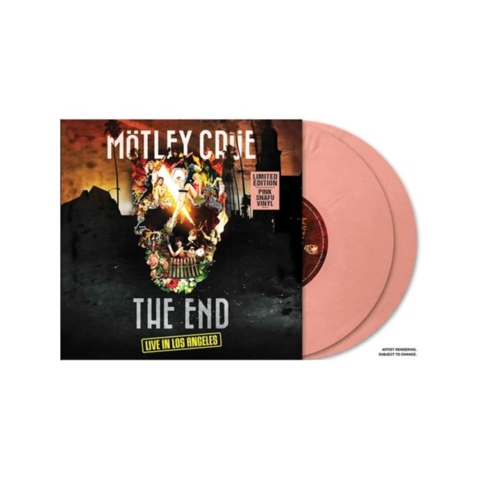 MOTLEY CRUE - END - LIVE IN LOS ANGELES (PINK SNAFU COLORED VINYL/2LP)