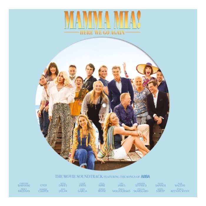 VARIOUS ARTISTS - MAMMA MIA! HERE WE GO AGAIN (THE MOVIE SOUNDTRACK) (PICTURE DISC/2LP)