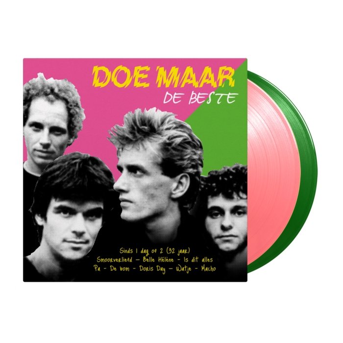 DOE MAAR - DE BESTE (LIMITED/1 PINK & 1 GREEN 180G/2LP)