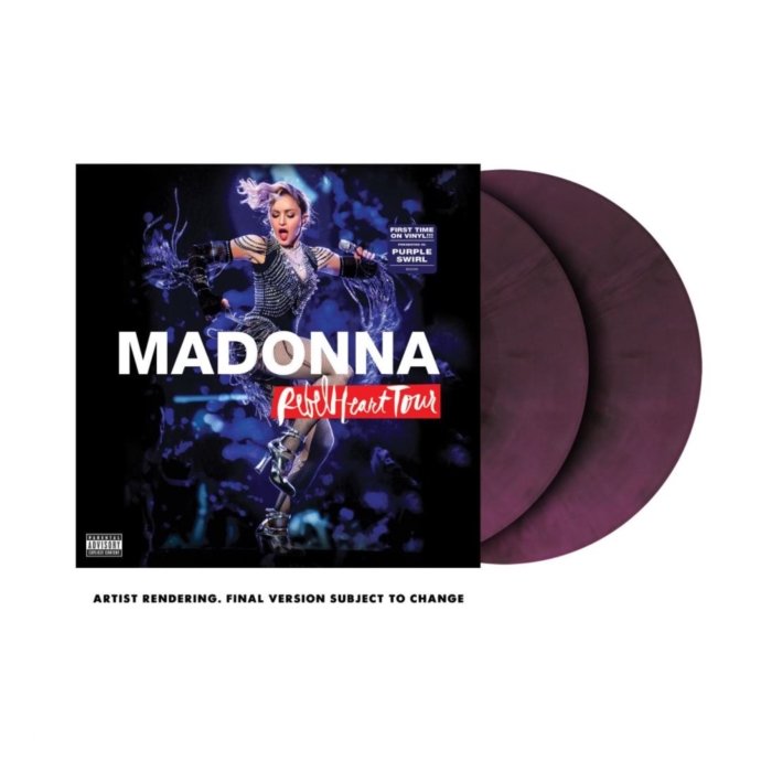 MADONNA - REBEL HEART TOUR (X) (PURPLE GALAXY SWIRL VINYL/2LP)