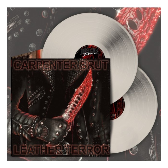 CARPENTER BRUT - LEATHER TERROR (WHITE VINYL/2LP) (I)