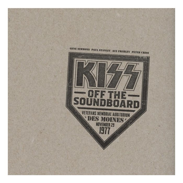 KISS - KISS OFF THE SOUNDBOARD: LIVE IN DES MOINES (2LP)