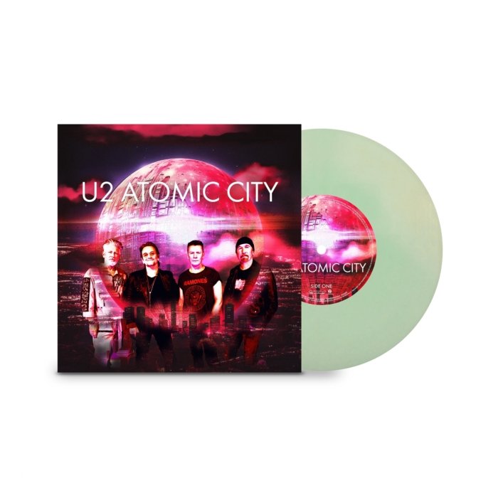 U2 - ATOMIC CITY (PHOTOLUMINESCENT TRANSPARENT VINYL) (I)