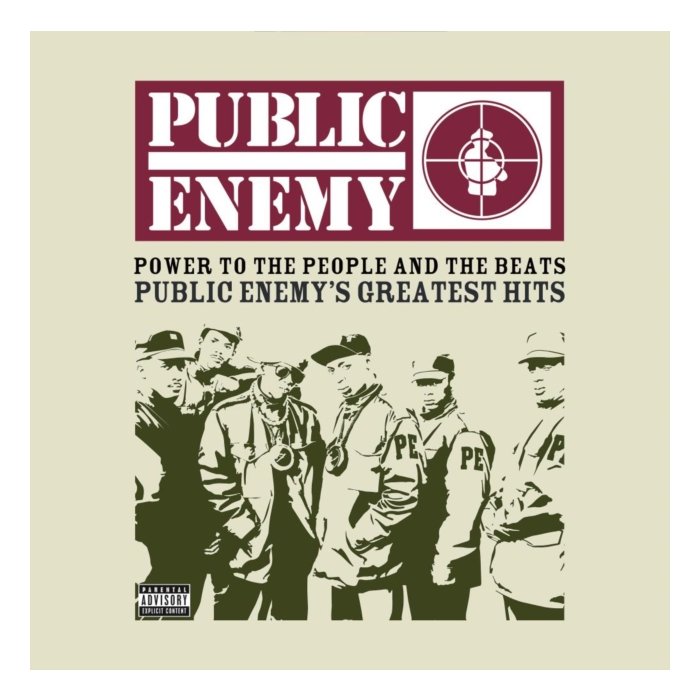 PUBLIC ENEMY - POWER TO THE PEOPLE & THE BEATS - GREATEST HITS (X) (BLOOD RED W/ BLACK SMOKE VINYL/2LP)