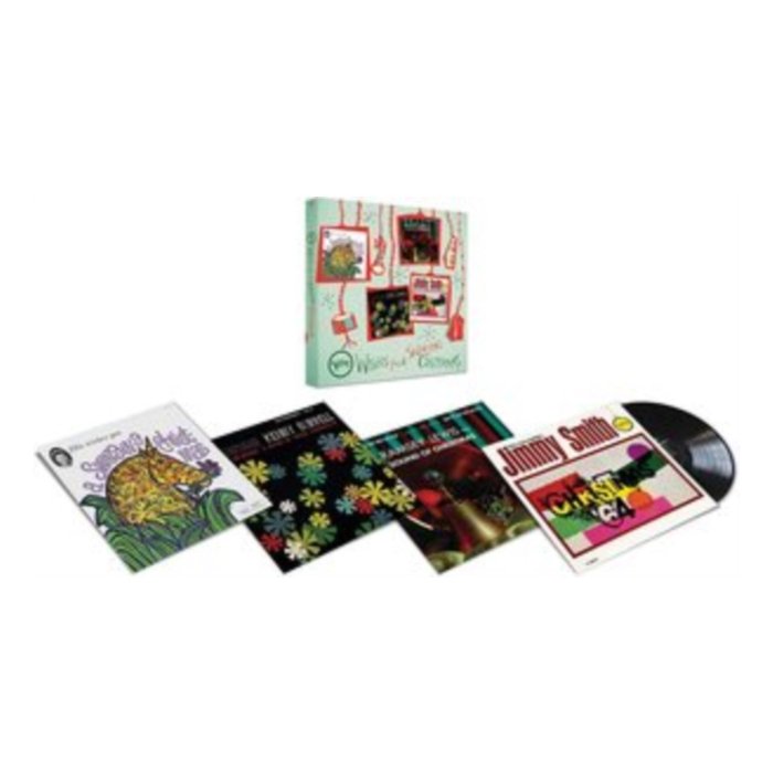 VARIOUS ARTISTS - VERVE WISHES YOU A SWINGING CHRISTMAS (4LP BOX SET)