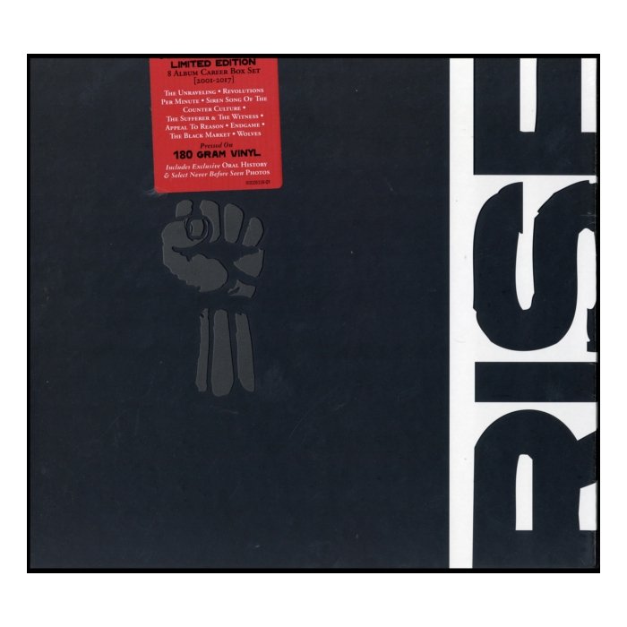 RISE AGAINST - CAREER VINYL BOOK (8 LP/CLEAR VINYL)