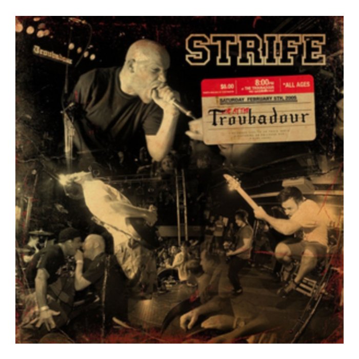 STRIFE - LIVE AT THE TROUBADOUR (LP/DVD)(RED VINYL)